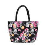 Floral Chinese-Style Women Handbag Canvas Tote Bag Shopping Purse