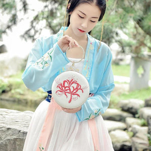 Crystal Wedding Purse Metal Ring Diamond Clutches