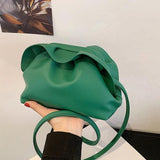 Cloud Fold Clamping Crossbody Bag Women Bag