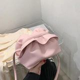 Cloud Fold Clamping Crossbody Bag Women Bag