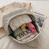 Ultralight Warm Down Backpack for Girls