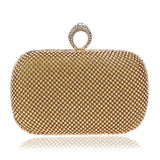 Bling Bling Chain Shoulder Bag Evening Clutch for Wedding Party