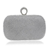 Bling Bling Chain Shoulder Bag Evening Clutch for Wedding Party