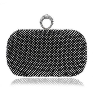 Bling Bling Chain Shoulder Bag Evening Clutch for Wedding Party