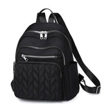 Quilted Small Backpack Purse Travel Daypack for Women Girls Student
