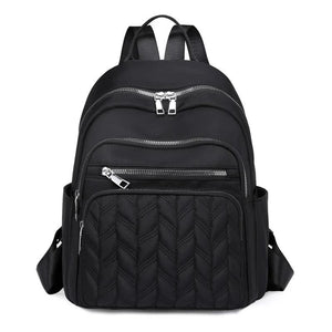 Quilted Small Backpack Purse Travel Daypack for Women Girls Student