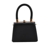 Vintage Mini Box Hand Bag Clutch Crossbody Purse