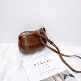 Summer Vintage Red Saddle Bag Cross-body Bag for Women