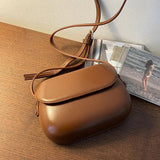Summer Vintage Red Saddle Bag Cross-body Bag for Women