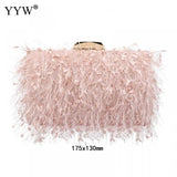 Women's Tassel Clutch Purse Evening Bag Wedding Banquet Handbag