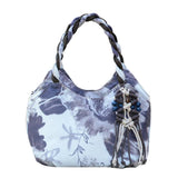 National Bohemian Prints Canvas Clutch Handbag
