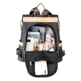 Waterproof Anti-theft Oxford Women Backpack for Teenage Girls