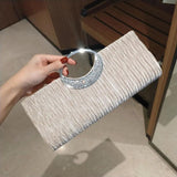 Princess Banquet Handbag Wrinkled Women's Bag