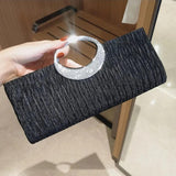 Princess Banquet Handbag Wrinkled Women's Bag