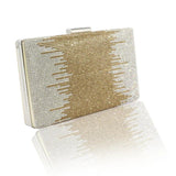 Pocket Frame Clutches Women Diamond Crown Flash Powder Bag