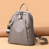 Women Backpack Nylon Waterproof School Bag for Girls Travel Rucksack Mochila