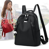 Women Backpack Nylon Waterproof School Bag for Girls Travel Rucksack Mochila