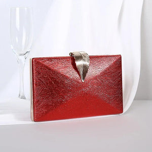 Mini Clutches Bag Colors Phone Leaf Evening Bag Purse Chain Messenger Bag