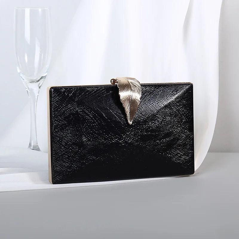 Mini Clutches Bag Colors Phone Leaf Evening Bag Purse Chain Messenger Bag