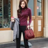 Women Waterproof Leather Backpack Purse Lightweight Shoulder Bag