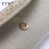 Sequin Evening Party Bag Diamonds Envelope Shoulder Handbag