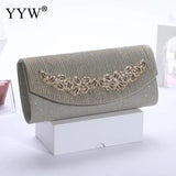 Sequin Evening Party Bag Diamonds Envelope Shoulder Handbag