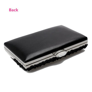 PU Women Diamonds Evening Clutches Embroidery Handbags