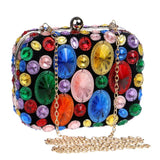 Acrylic Crystal Beaded Bag Chain Shoulder Small Purse Wedding Party Evening Bags