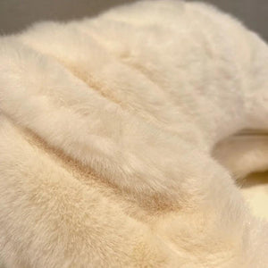 Women's Bowknot Wool Shoulder Bag 8S036