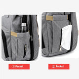 Large Capacity Backpack Mother Diaper Bags Convenient Travel Nappy Handbag