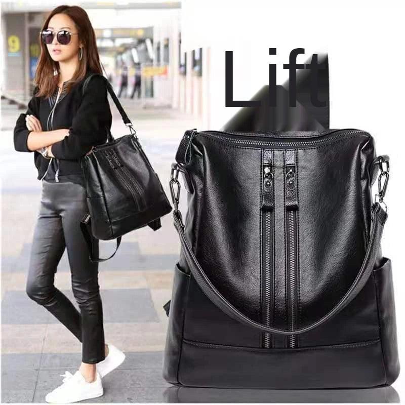 Large-Capacity College Style Backpack for Women