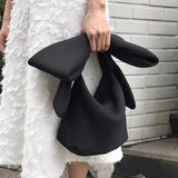 Woman Personality Pink Spliced Bow Evening Clutch Bags