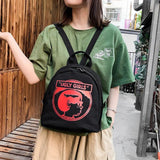 Golf Cartoon Print Mini Backpack Teenager Girls Shoulder Bag Outing Bag