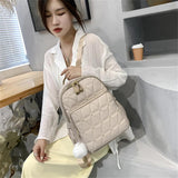 Casual Women Backpack Ladies Nylon Rucksack Anti Theft Travel Bagpacks Female
