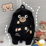 Vintage Candy Colors Backpack for Teenage Girls