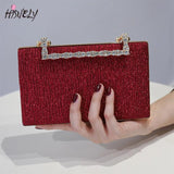 Glitter Party Dinner Bag Diamond Ornaments Bridal Small Square Bag
