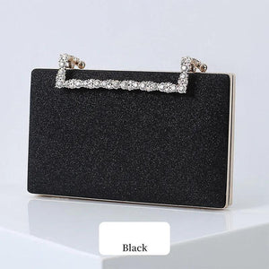 Glitter Party Dinner Bag Diamond Ornaments Bridal Small Square Bag
