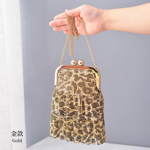 Sequined Wallet Phone Bag Women Crossbody Bag