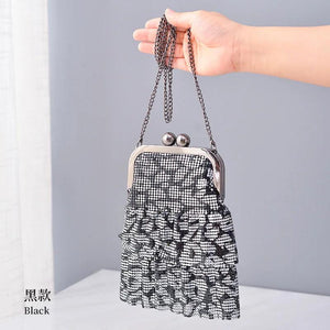 Sequined Wallet Phone Bag Women Crossbody Bag
