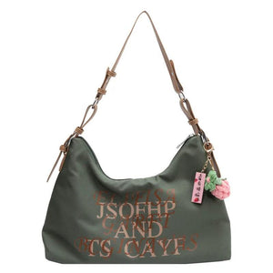 Canvas Shopping Bags Large Tote Shoulder Bag For Women