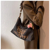 Canvas Shopping Bags Large Tote Shoulder Bag For Women