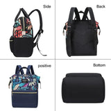 Nylon Women Backpack Large Capacity Mommy Baby Nursing