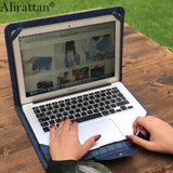 Alirattan 13.3 inch Laptop Sleeve Case Ostrich Crocodile Pattern Cover