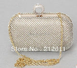 Metal Case Diamond Clutch Bags Pop Selling Handbags Mini