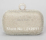 Metal Case Diamond Clutch Bags Pop Selling Handbags Mini