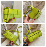 PU Leather Macaroon Small Waist Female Shoulder Bag Hand Bag Messenger Bags Fema