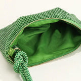 Hobos Shoulder Bag Rhinestone Evening Clutch Crystal Handbag Party Purse B499