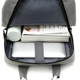 Men's Business Trip Laptop Backpack Minimalist Design Large Capacity