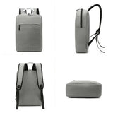 Men's Business Trip Laptop Backpack Minimalist Design Large Capacity