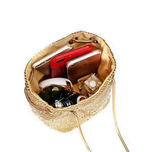 Soft Beaded Women Evening Bags Cover Open Style Wedding Bridalmaid Handbags